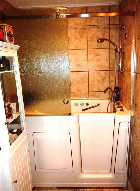 Walk-In Tub Shower Combo Dimensions at Jorja Helms blog