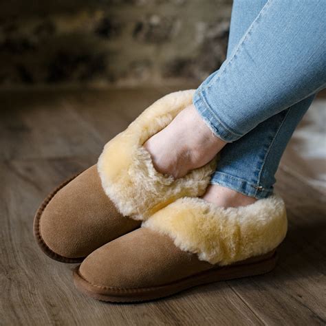 Ladies boot style slippers online