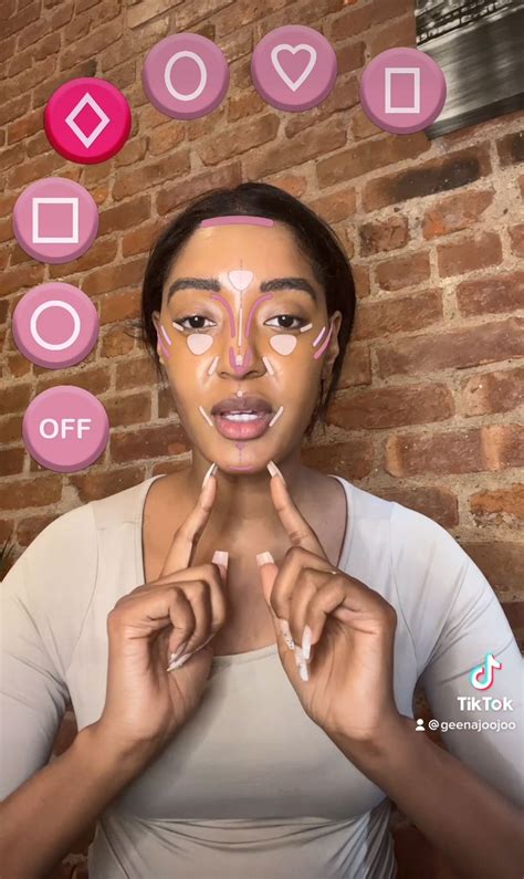 I tried the viral face shape filter that shows you how to apply makeup ...