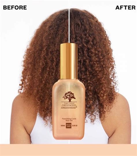 Arganmidas nourishing curls hair oil