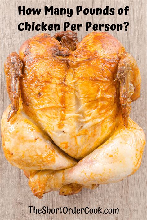 How Many Pounds of Chicken Per Person? - The Short Order Cook