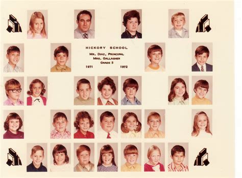 1971-1972 Hickory Elementary School Photos