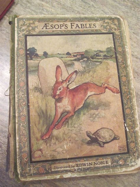 Aesop's Fables Vintage Book