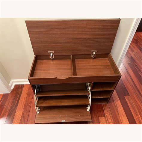 Wolf & Co. Shoe Storage Bench - AptDeco