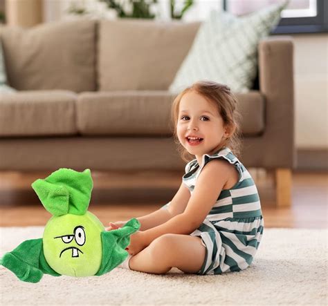 6" Bonk Choy Plants VS Zombies Plush Toys PVZ Soft Plush Doll Chinese ...