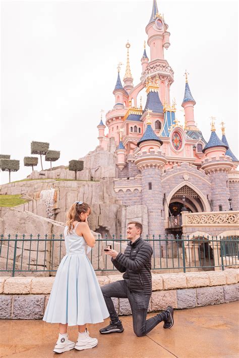 Magical Proposal at Disneyland Paris - Proposal in Paris with Paris ...