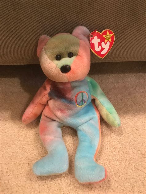 Peace Beanie Baby 1996 Edition - Etsy Sweden