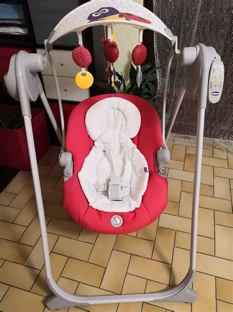 Altalena Polly Swing Up Sedia A Dondolo Neonato Chicco Sdraietta