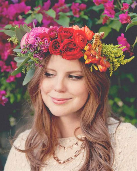 Diy Flower Crown Tutorial