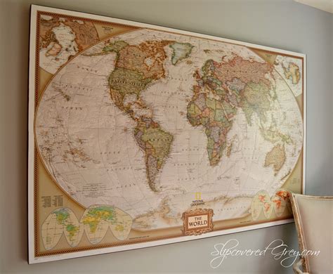 World Map Wall Art - ANG and JOEY