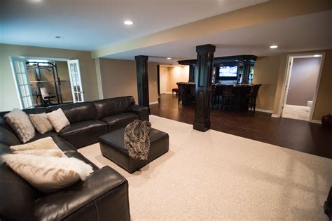 10 Inspiring Basement Living Room Designs in Michigan | Basements Plus