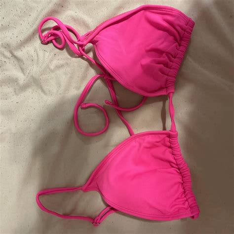 Forever 21 Women's Pink Bikini-and-tankini-tops | Depop