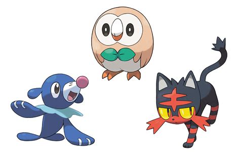 Sun and Moon Starters | Know Your Meme