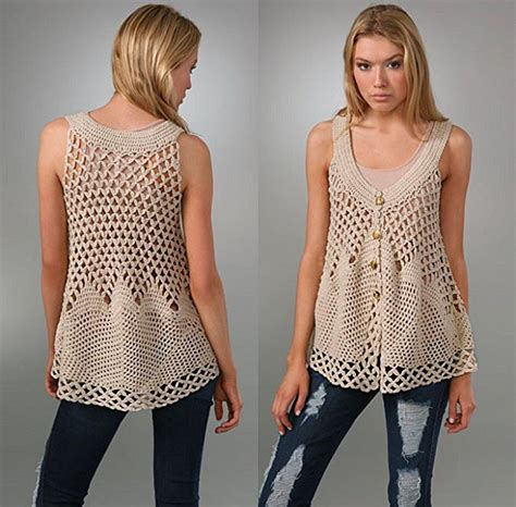 Free Crochet Boho Vest Pattern It Is The Perfect Piece For Your Summer ...