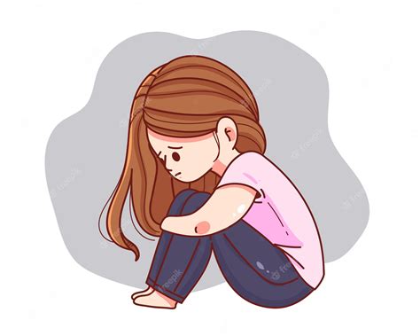 Girl Sad Clip Art