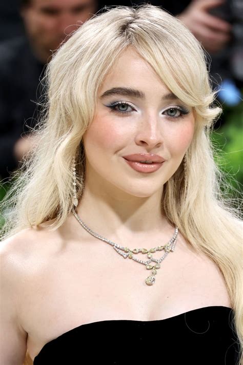 Sabrina Carpenter at Met Gala 2024 • CelebMafia