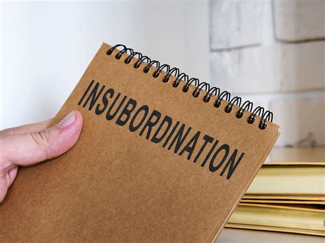 Insubordination at work – a fine line between disobedience and disrespect