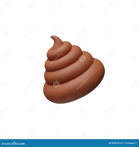 3D render pile of shit. stock illustration. Illustration of cartoon ...