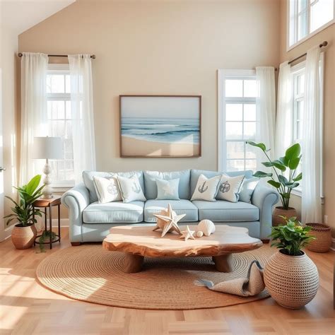 10 Modern Coastal Living Room Ideas for Your Home - Laura Decorating