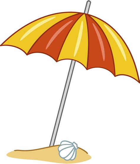 Beach Umbrella Clipart - Free Vector Images | Clipart Library