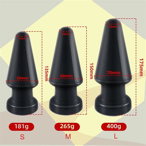 Huge Anal Sex Toys Large Butt Plug Anal Plug Big Anal Plug for Men ...