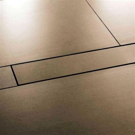 Schluter®-KERDI-LINE offset frameless tillable grate - Floor And Decor