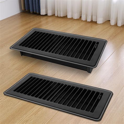Floor Vent Covers 4 x 10" Floor Register Vents Heavy Duty Steel ...