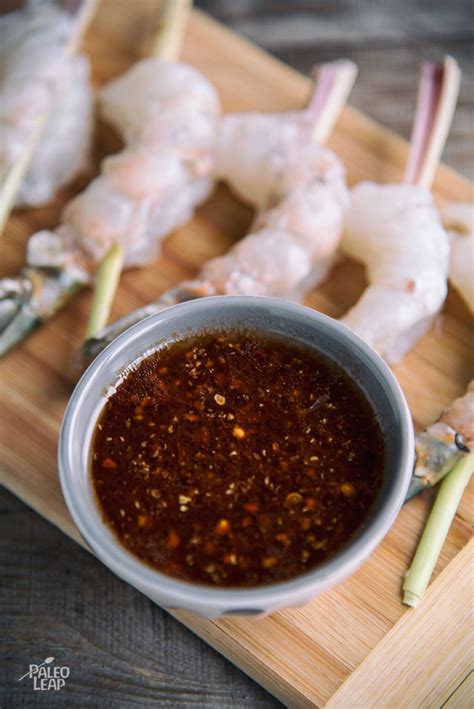 Lemongrass-Skewered Spicy Shrimp Recipe | Paleo Leap