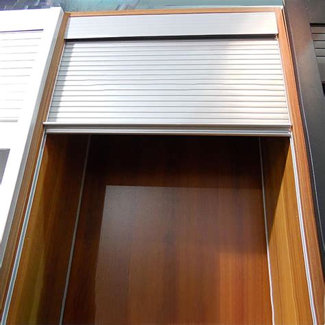 Wall Cupboards Decor Tambour Door Kit, PVC Flexible Push-Pull Roll Up ...