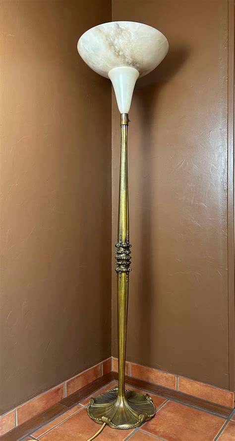 Art Deco/Art Nouveau floor lamp by Maurice Dufrène For Sale at 1stDibs