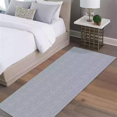 Tapete Passadeira Beira Cama Cairo Antiderrapante 0,65 x 2,00 Cinza ...