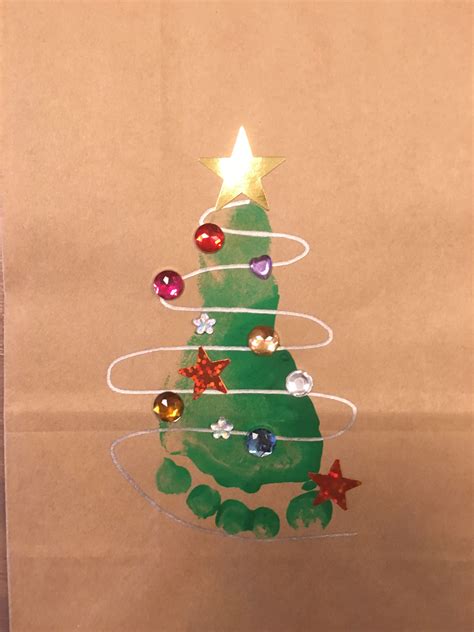 50 diy christmas footprint crafts for kids that are too stinkin cute ...