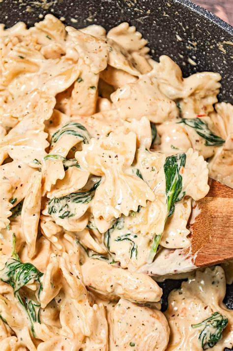Chicken spinach alfredo – Artofit