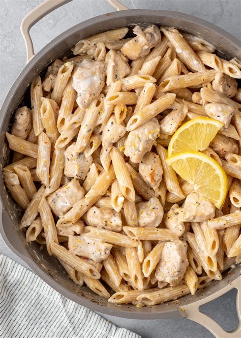 Lemon Pepper Chicken Pasta