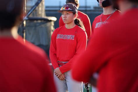 Brown's Olivia Pichardo 1st woman to make D1 baseball roster