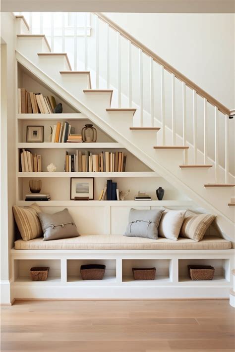 Pin by Smac on Under staircase built in ideas | Stairs in living room ...
