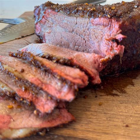 Tender Smoked Tri Tip Roast