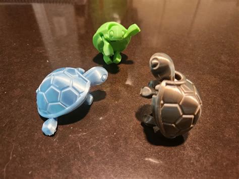 Cute Turtle Articulating 3D Printed Fidget Toy Handcrafted - Etsy