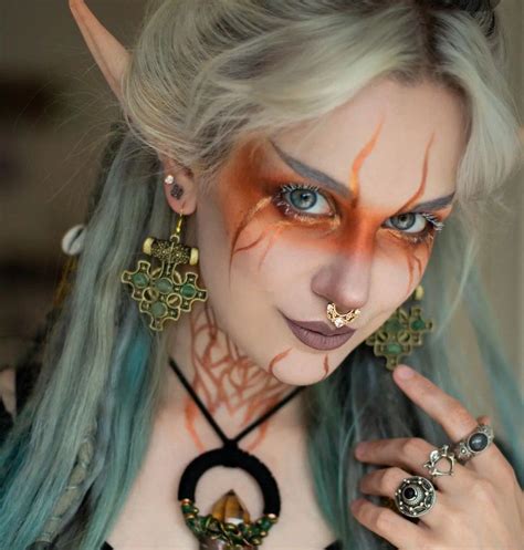 Pin by Elizabeth Powell on make up | Witch makeup, Fantasy makeup ...