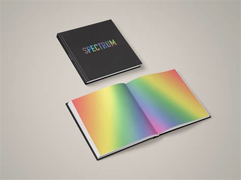 Spectrum Book on Behance