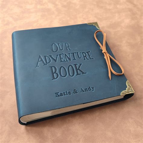 Personalized Leather Photo Album, Wedding Album With Sleeves, Custom ...