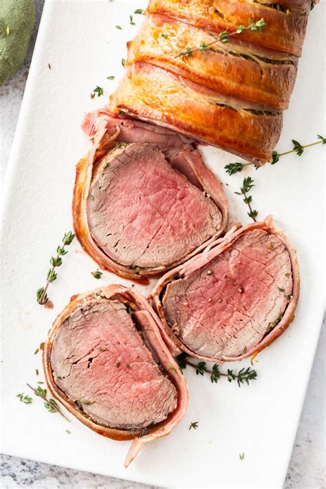 Bacon Wrapped Beef Tenderloin - Sugar Salt Magic
