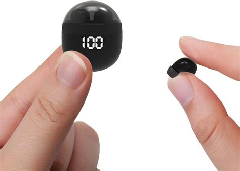 Amazon.com: Invisible Smallest Mini Earbuds Wireless Bluetooth Ear Buds for Small Ears Canals ...