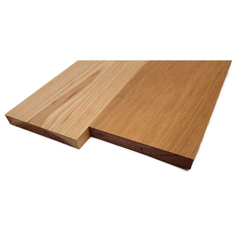 Hickory Lumber Board - 3/4" x 6" (2 Pcs) (3/4" x 6" x 12") - Walmart.com