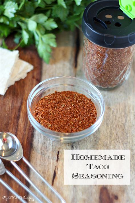 Taco Seasoning Homemade Recipe at Stephanie Gaspard blog