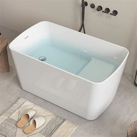 Square Japanese Soaking Tub A 3 Room HDB Japandi Inspired Bathroom