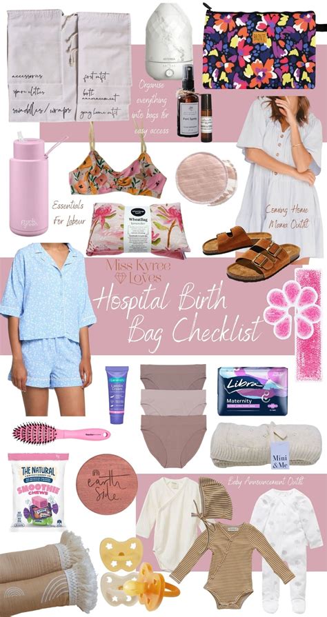 Hospital Birth Bag Checklist- What To Pack For Labour – Miss Kyree Loves