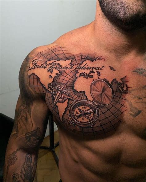 The Bold Canvas: Exploring The World Of Chest Tattoos For Men