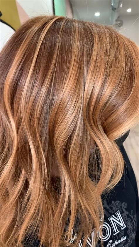 Golden copper red hair for fall – Artofit