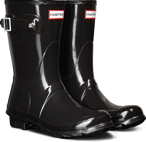 Hunter Women's Original Short Gloss Rain Boot - FREE Shipping & FREE ...
